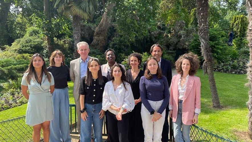 L'équipe de la Fondation Avril